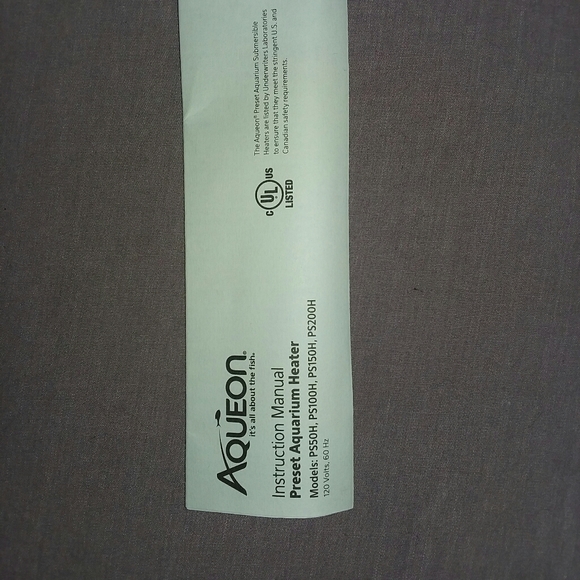 Aqueon Preset Aquarium Heater - Picture 2 of 3